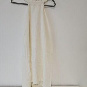 WeWoreWhat Cream Maxi Halter TA